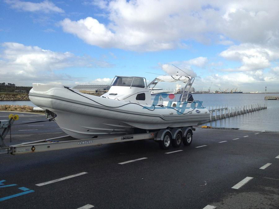 Liya 8.3m/27.2ft rib boat rigid inflatable boat 5