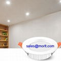 4 5inch 9w 12w led down light embeded ceiling for cloth shop store shopping mall