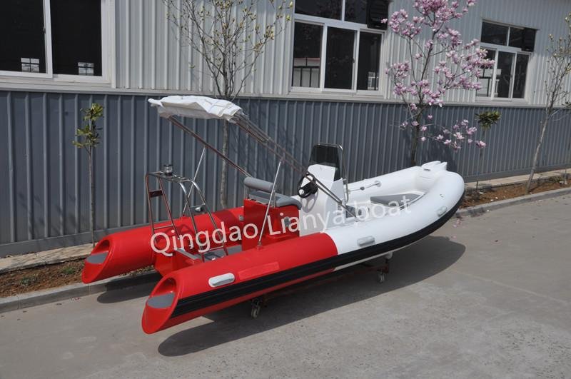 Liya 5.2m rigid hypalon inflatable boat  2