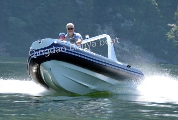 Liya 5.2m rigid hypalon inflatable boat  3