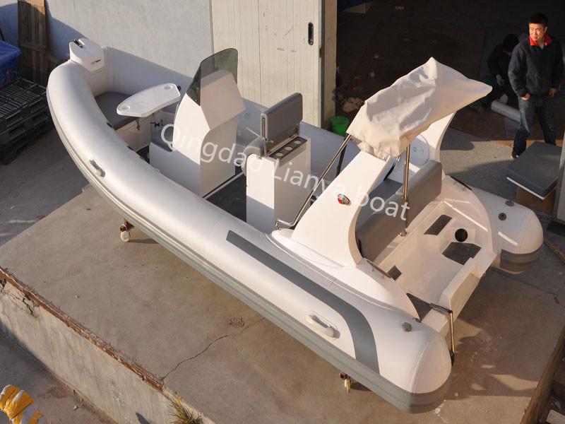 Liya 5.2m rigid hypalon inflatable boat  5