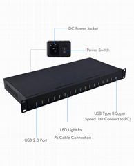 16 ports Charge&Sync HUB