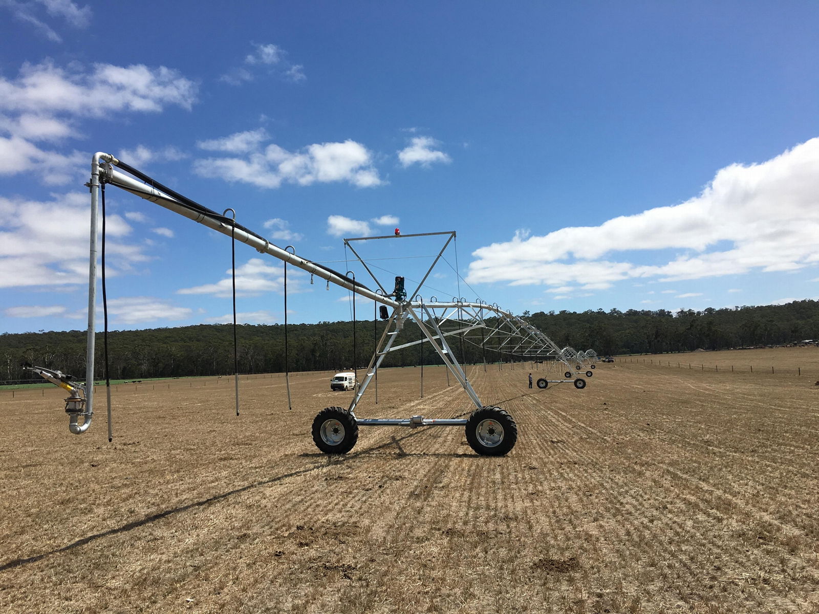 Farm lateral move agricultural sprinkler irrigation system  4