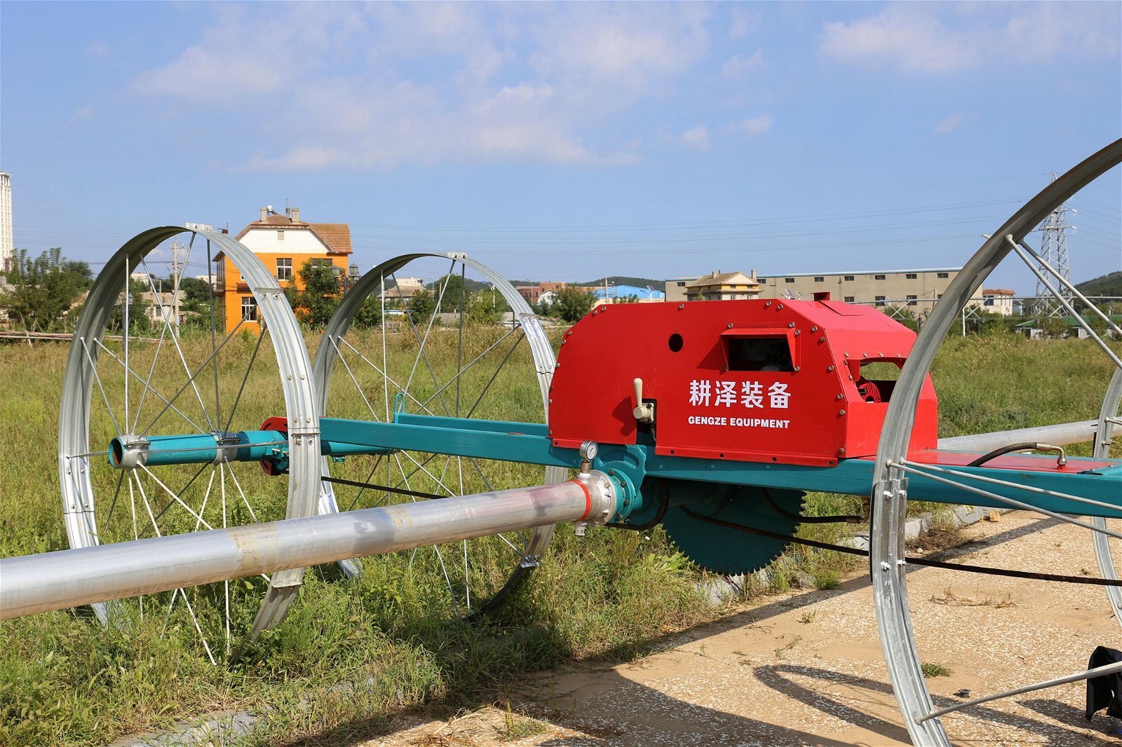 Gengze side roll irrigation system  2