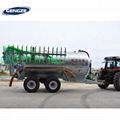 Tractor towed liquid fertilizer applicator slurry spreader 4