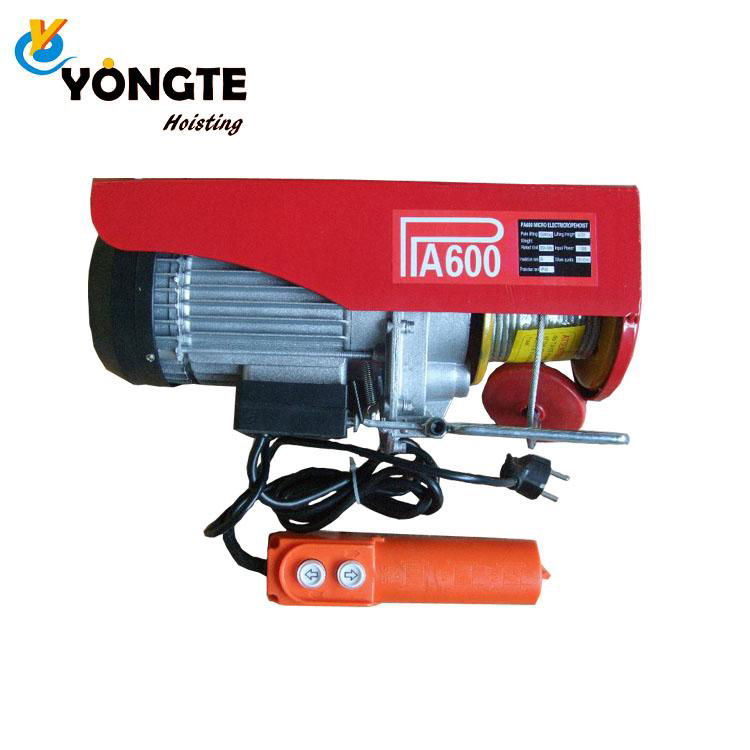 Mini wire rope PA 500kg electric mini hoist  4