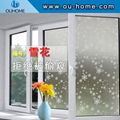 BT805 Self adhesive privacy decorated frosted window film 1