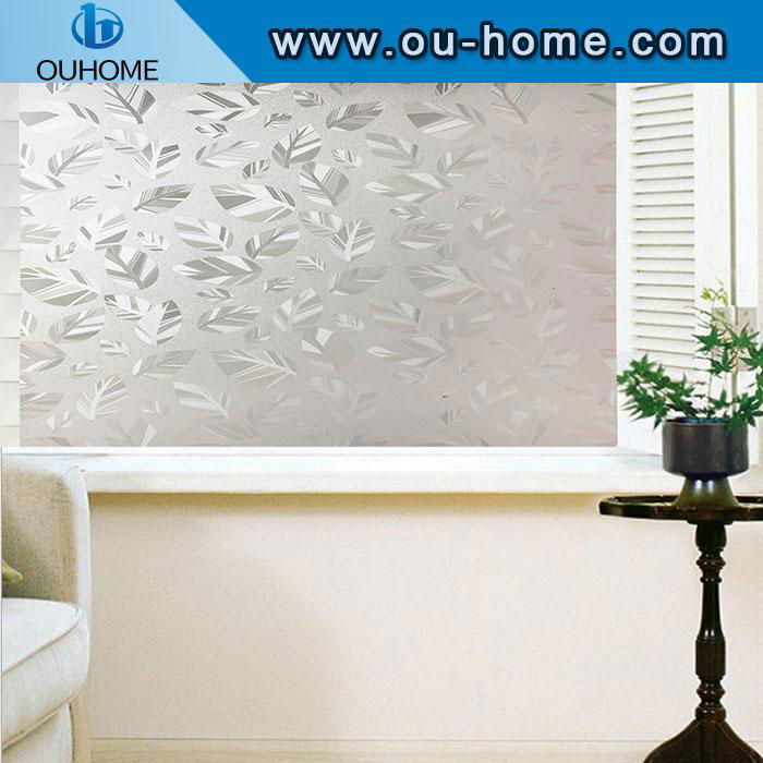 BT16306 Emobssing translucent decorative frosted PVC window film 3