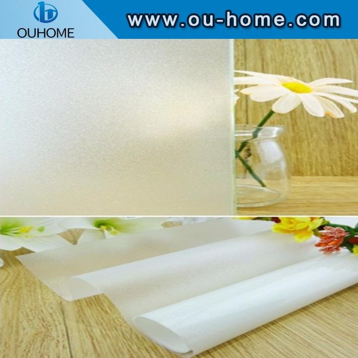 BT902 Multi-function White Frosted PVC Window Tint Glass Film PVC Decorative Win 3