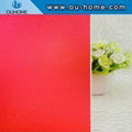 BT905 Red Colored Window Tint Glass Film PVC Decorative window Glass Film 2