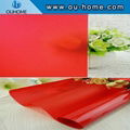 BT905 Red Colored Window Tint Glass Film PVC Decorative window Glass Film 3