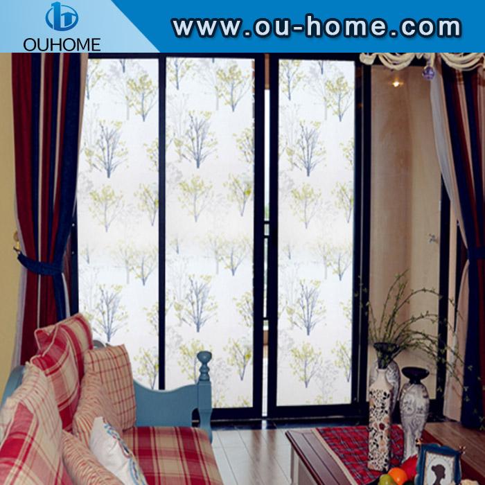 H819 Static Cling Window Film , Clear Glass Anti-UV,Heat Insulation,Explosion-pr 4