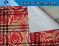 TH220900-005 Rose printed fabric tablecloths