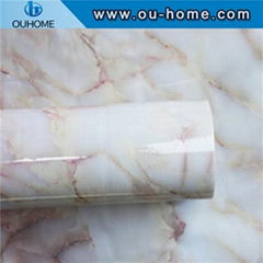 Marble design decorative stickers for