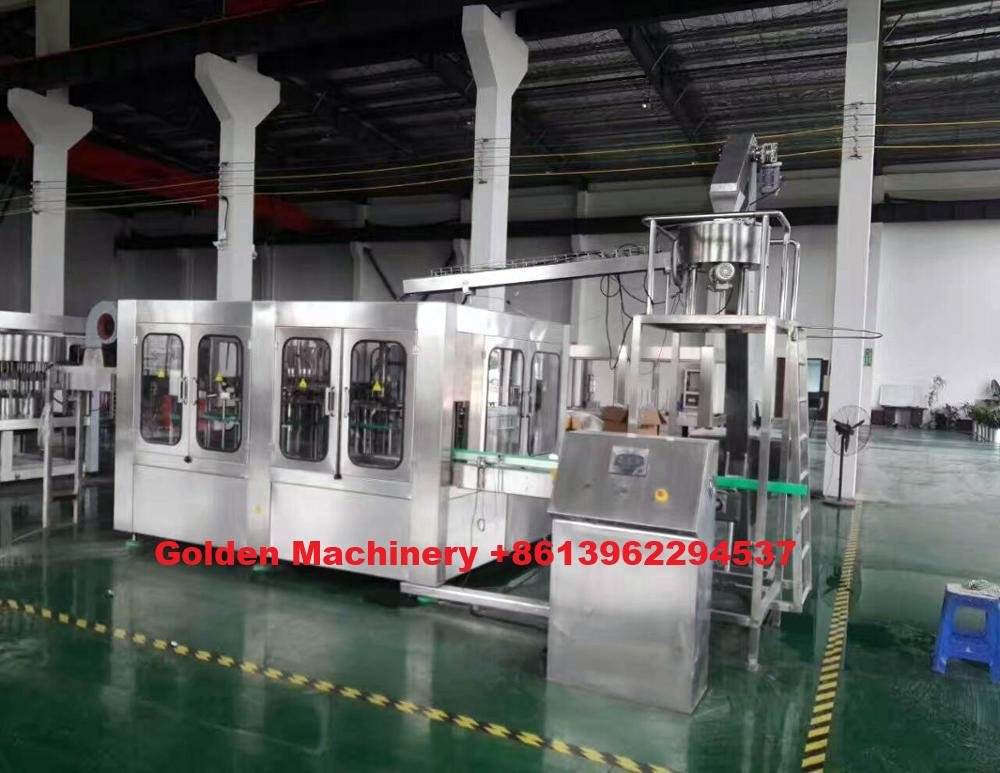 Full automatic spring water bottle washing filling capping 3