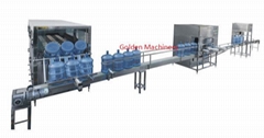 Full Automatic 5 Gallon Bottle Water Filling Machine Washing Filling Capping