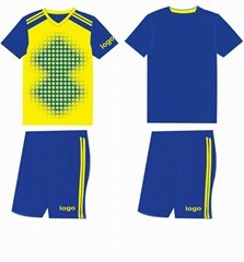 personalized embroidery sublimation and printed football sportwear outdoor socce
