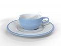 High-Grade Office Coffee Cup & Saucer 1