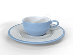 High-Grade Office Coffee Cup & Saucer