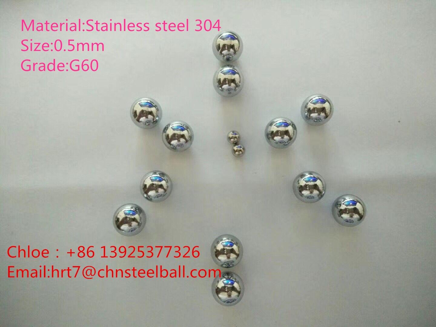 high quality precision steel ball 3mm G60  4