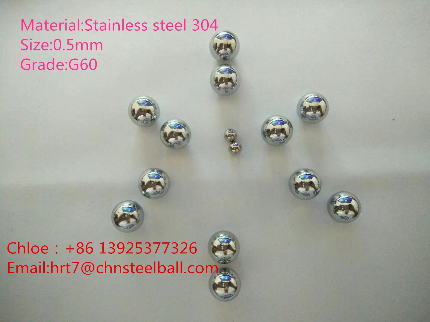high quality precision steel ball 3.175mm G60 HRT2019091013 Qian