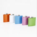 china factory wholesale color 6oz hip flask 1