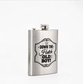 Best hip flasks for gifts and drinking with logo 1