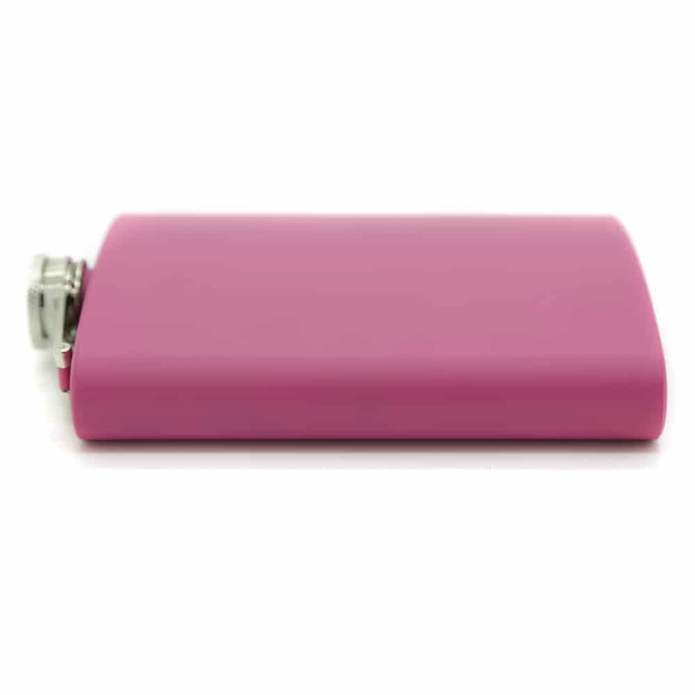 customize wedding gift pink hip flask support engrave logo 2