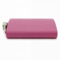 customize wedding gift pink hip flask support engrave logo 2