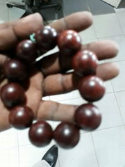 red sandal wood mala