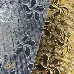 Embossed PET-PVC laminated film/