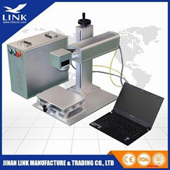 High-tech Self-clean system portable mini small fiber laser marking machine  