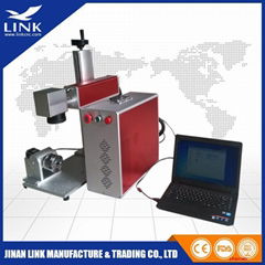 Easy Operation advanced pen animal fiber laser marking machine 