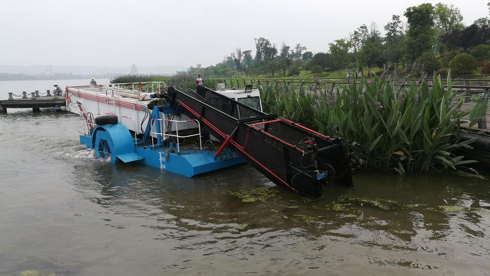 High Efficience Aquatic Weed Harvester for Sale 3