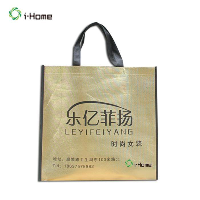 Shiny Non-Woven Shopper Tote Bag 5