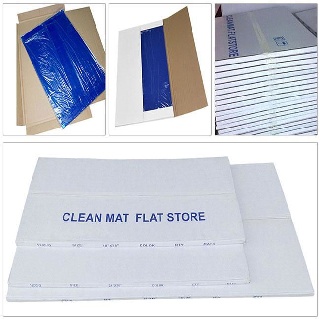 Cleanroom disposable blue sticky mats  5