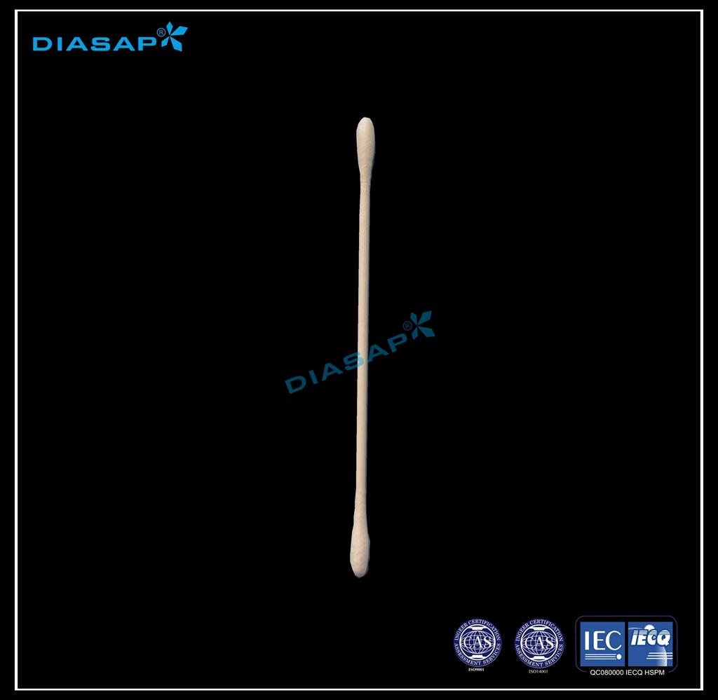  cleanroom industrial cotton swab for electronic components