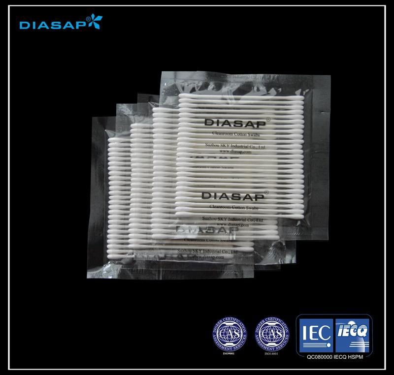  cleanroom industrial cotton swab for electronic components 4