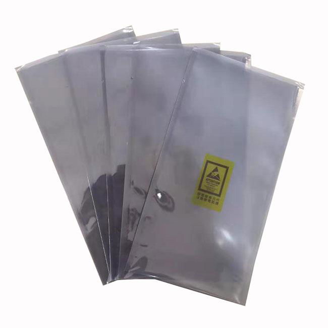 Static shielding bags for packaging electronic parts 5