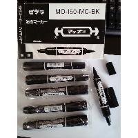 批发日本ZEBRA斑马油性笔记号笔大双头MO-150 4
