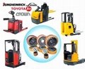 Hyster Forklift Poly Wheel 1