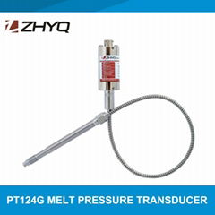 ZHYQ PT124G high temperature melt pressure transducer