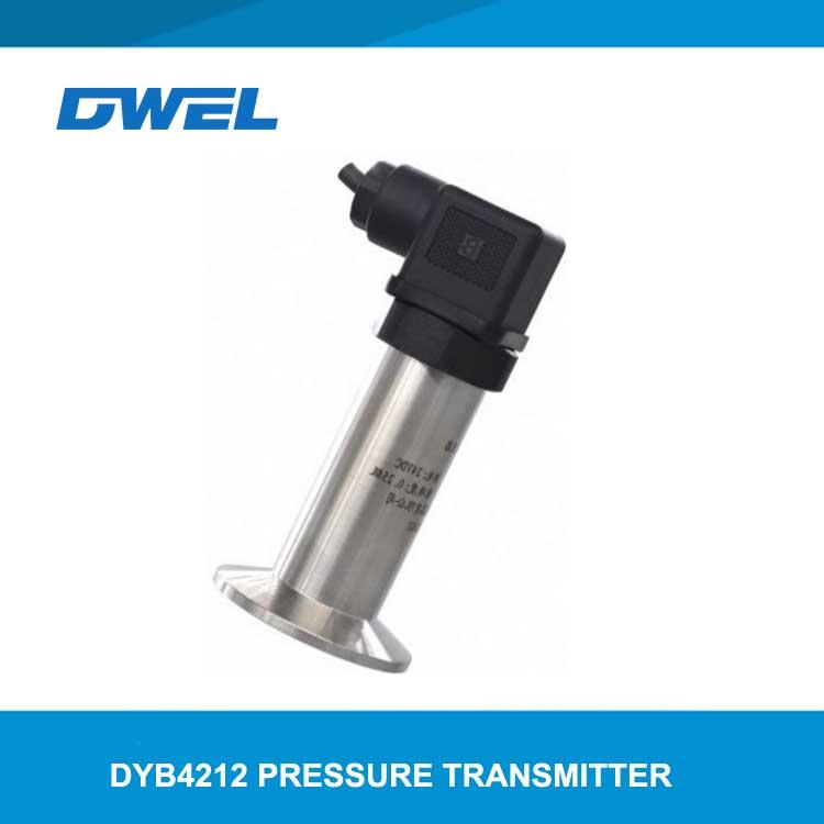 Dyb4212 Sanitary Type Hydraulic Oil Air Vacuum Pressure Sensor