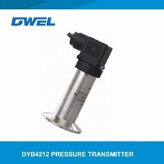 Dyb4212 Sanitary Type Hydraulic Oil Air Vacuum Pressure Sensor Pressure Transmit
