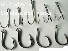 stainless steel fishing hooks