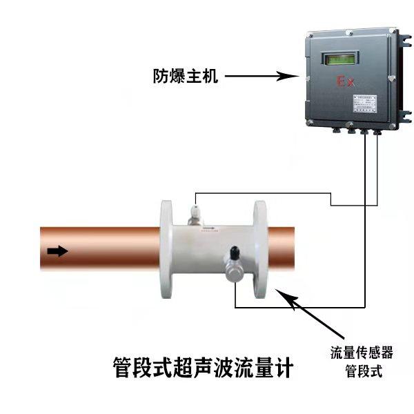 大连海峰TDS-100F2隔爆式超声波流量计 4