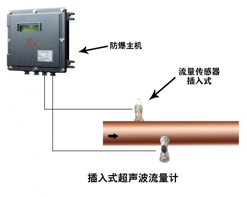 大連海峰TDS-100F2隔爆式超聲波流量計 5