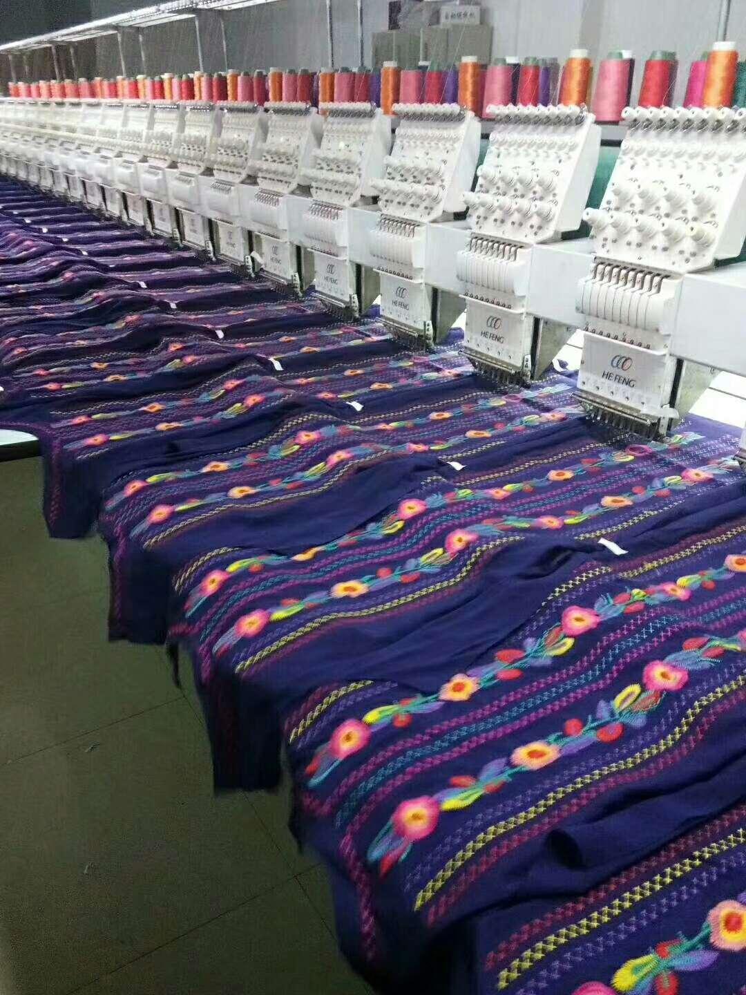 the factory of embroidery machines customized various specification you