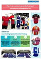 Unikonex laser cutting dye sublimated sports jerseys 1