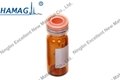 2ml lab glass crimp top sample vials for HPLC 1